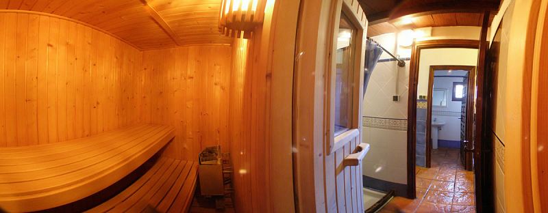 Finnische Sauna im Spa-Bereich (derzeit geschlossen)