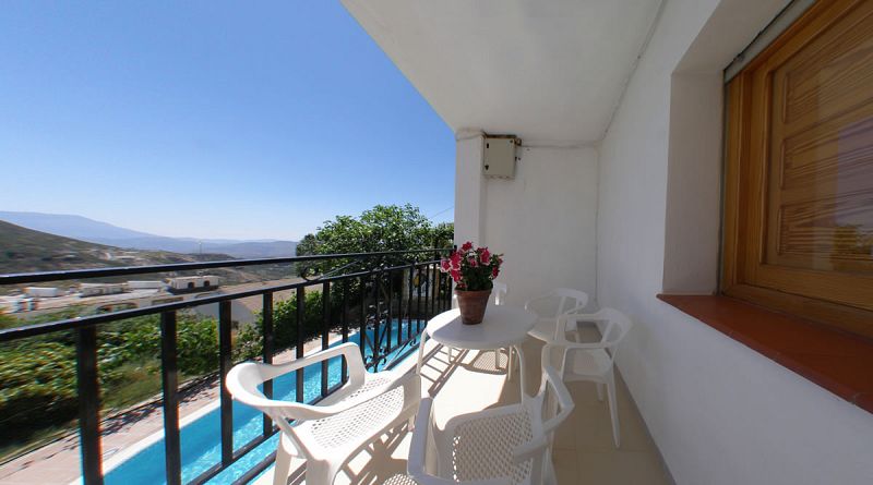 Terrasse im Erdgeschoss
