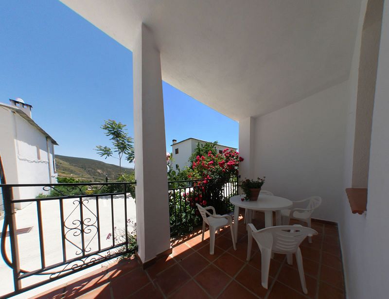 Terrasse im Erdgeschoss